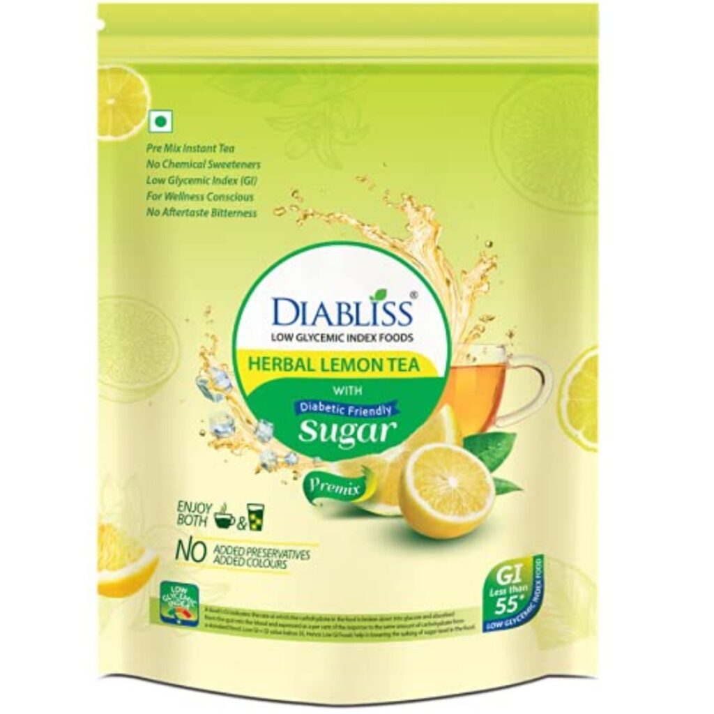 Diabetic tea powder